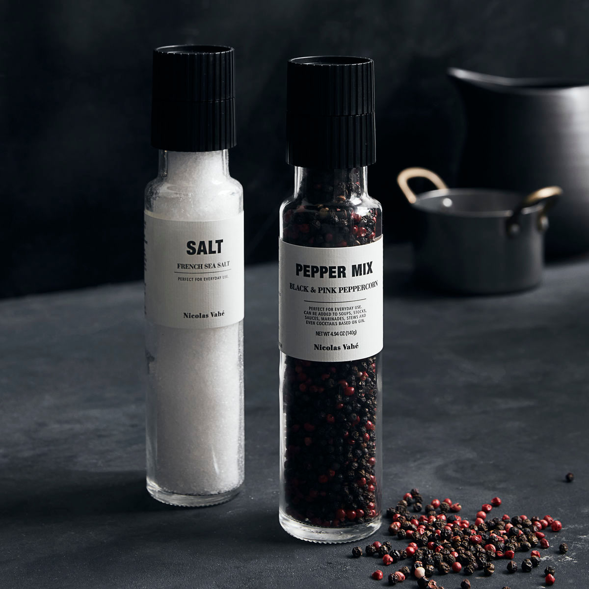 Nicolas Vahe Gift box, Nicolas Vahé Everyday essentials – salt & pepper